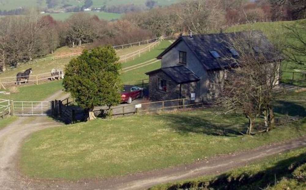 Hafod From the hill.